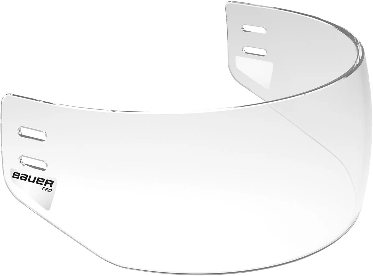 Bauer Pro Straight half visor for hockey helmets